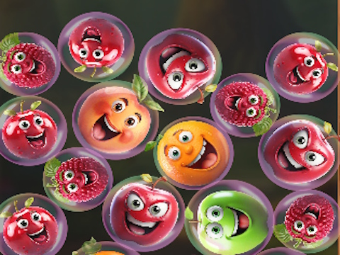 Spill Fusjonsfrukter: 2048 Ny i 2D!  online