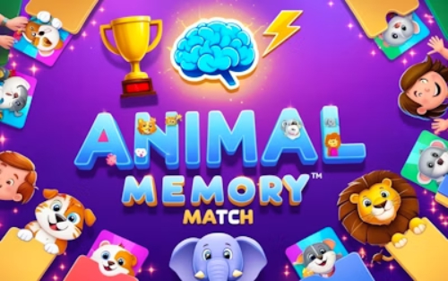 Spill Animal Memory Match online