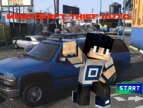 Spill Minecraft Thief Auto online