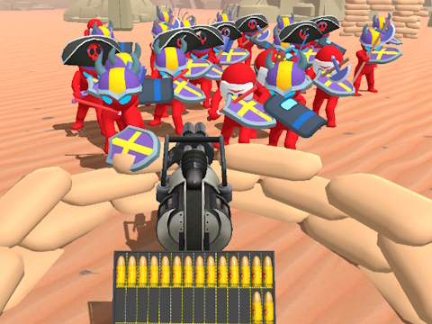 Spill Bullet Army Run  online