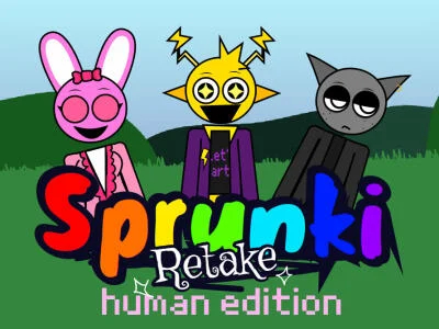 Spill Sprunki Retake: Human Edition  online