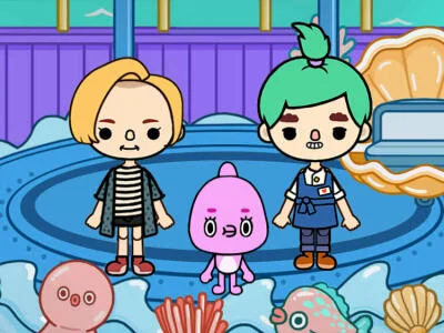 Spill Toca Boca: Attraksjoner  online