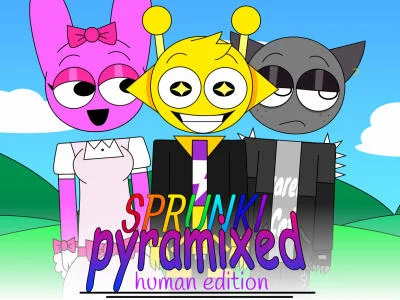 Spill Sprunki Pyramixed: Human Edition  online