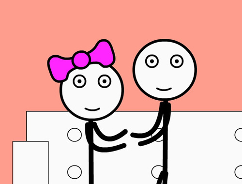 Spill Stickman fengsel og kjærlighet  online