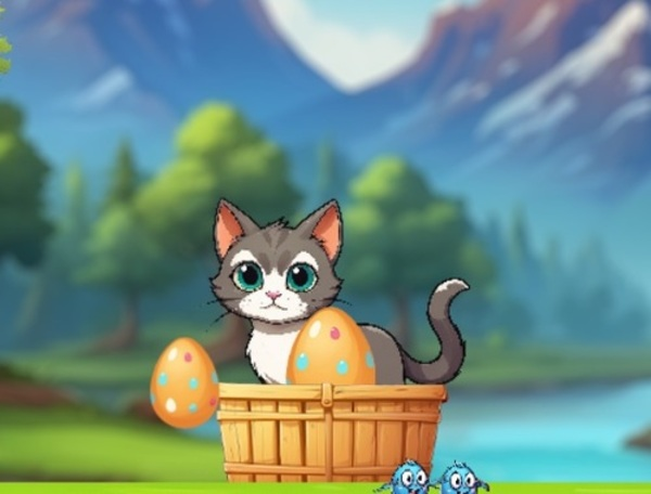 Spill Hungry Kitty Adventures  online
