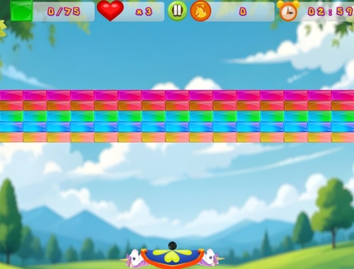 Spill Blokker Blaster Unicorn  online