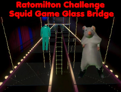 Spill Rato Milton Challenge Squid Game Glass Bridge  online