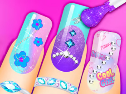 Spill Coloring Book: Nail Art  online