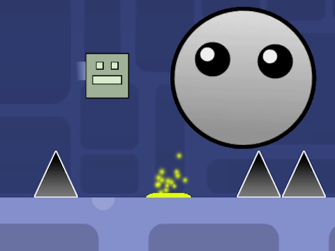 Spill Geometry Dash: klikker og nivåer  online
