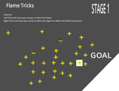 Spill Flame Tricks  online