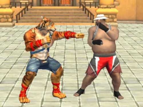 Spill Bodybuilder Karate Fighting  online