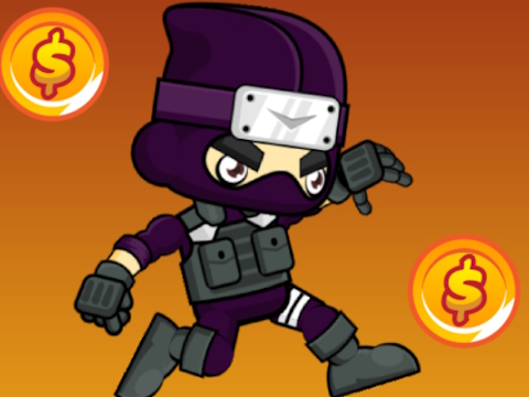 Spill Ninja Escape 2d  online