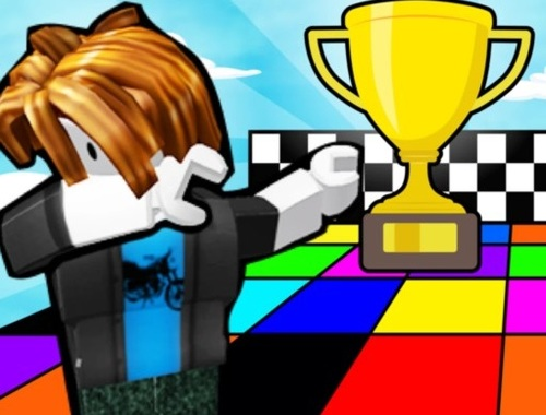 Spill Color Race Obby  online