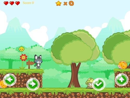 Spill Baby Cat Adventure  online