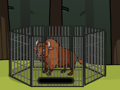 Spill Redd bisonen fra Cage  online