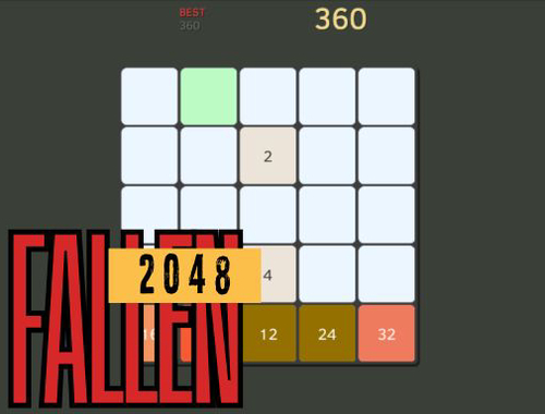 Spill Fallen 2048  online