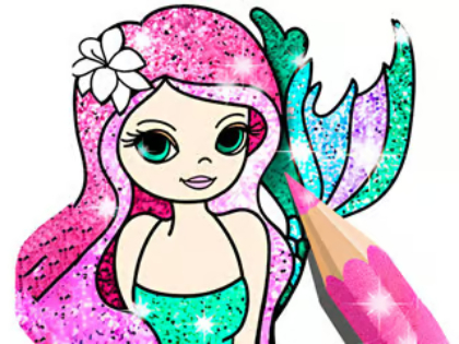 Spill Coloring Book: Little Mermaid  online