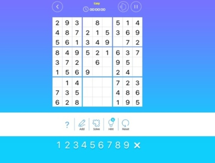 Spill Mester Sudoku  online
