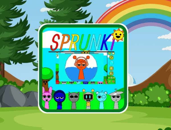 Spill Sprunki Coloring Books  online
