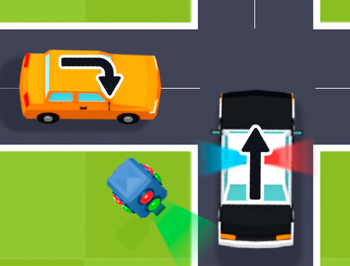 Spill Trafikk Tap Puzzle  online