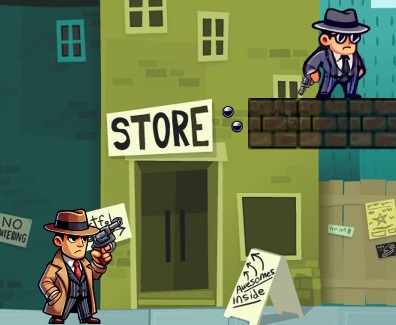 Spill Gangsters skuddveksling  online