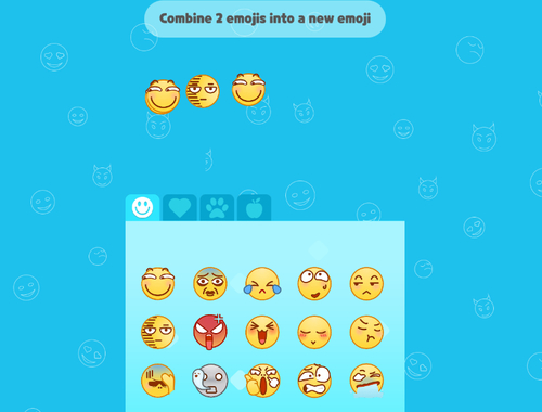 Spill Emoji fusjon morsomme moji  online