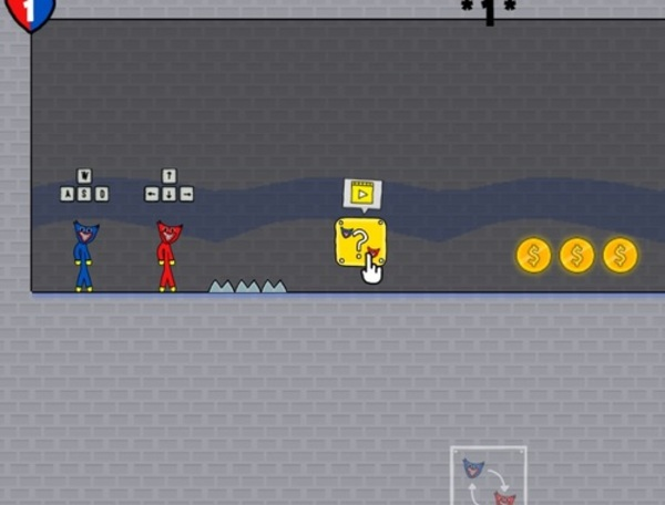 Spill Stickman Huggy Party Duo  online
