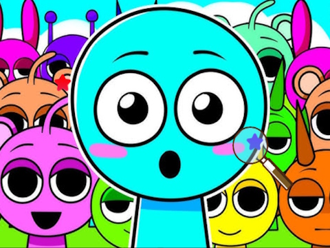 Spill Sprunki Hidden Stars Challenge  online