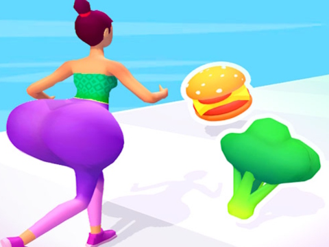 Spill Twerk det! Body Race 3D  online