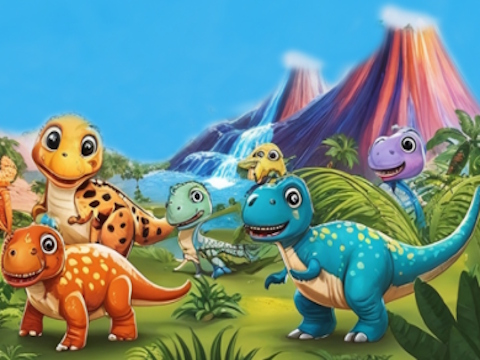 Spill Baby Dino Planet  online
