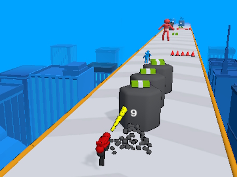 Spill Human Stickman Gun  online