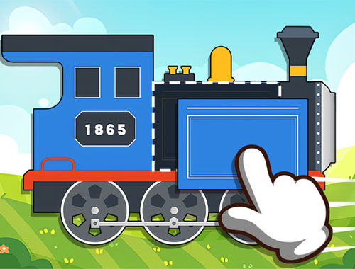 Spill Labo Brick Train Game for Kids  online