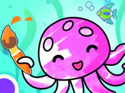 Spill Coloring Book: Aquarium  online