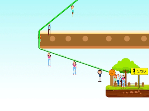 Spill Zipline mennesker redder  online