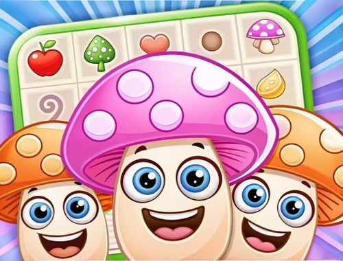 Spill Mushroom Fever Match 3  online