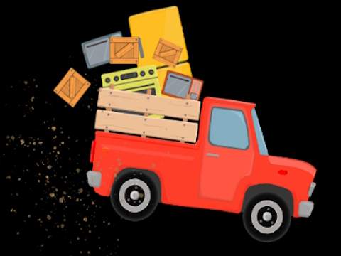 Spill Pickup -sjåfør: lastebil  online