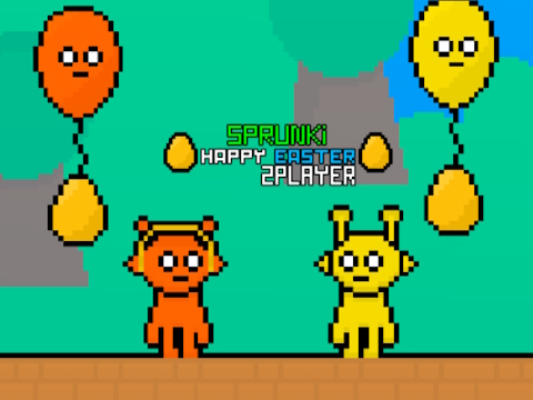 Spill Sprunki Happy Easter 2Player  online