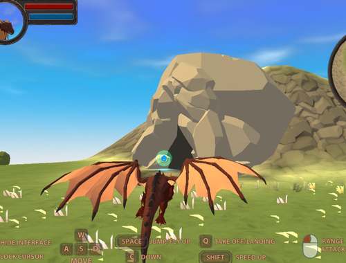 Spill Dragon Simulator 3D  online