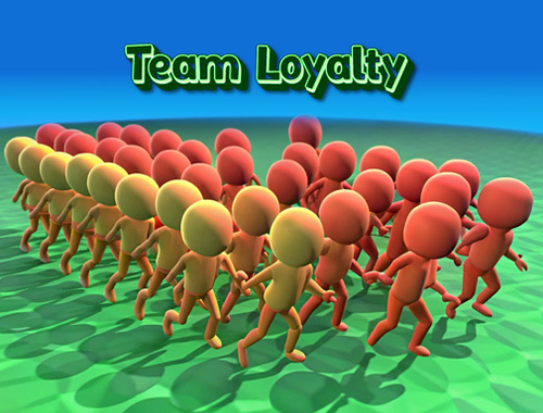 Spill Team lojalitet  online