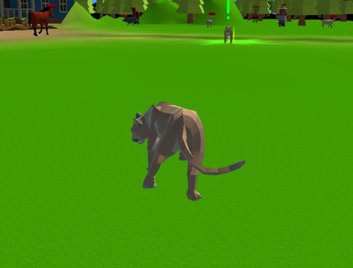 Spill Cougar Simulator - Store katter  online
