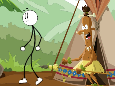 Spill Stick dører og øy  online