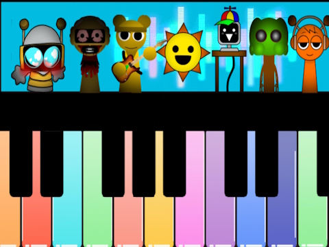 Spill Sprunki Piano Explorer  online