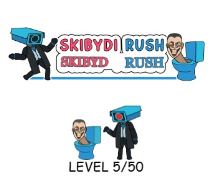 Spill Skibydi Rush  online