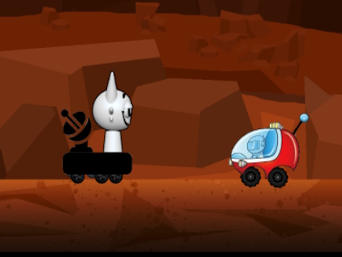 Spill Sprunki Space Challenge  online