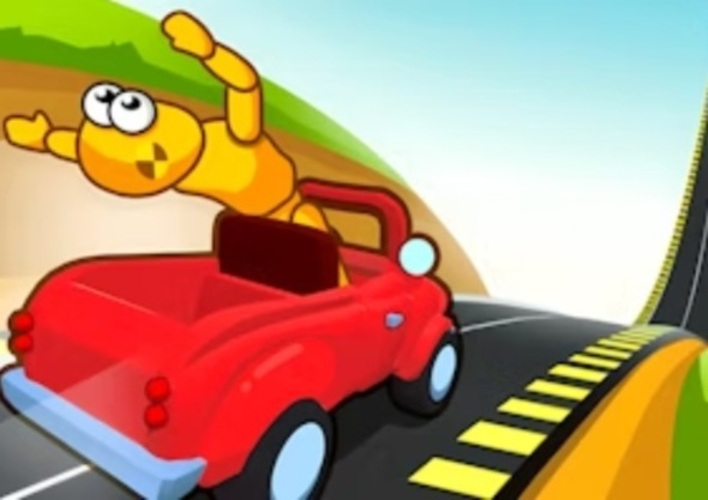 Spill Downhill Car Ride Crash Test  online