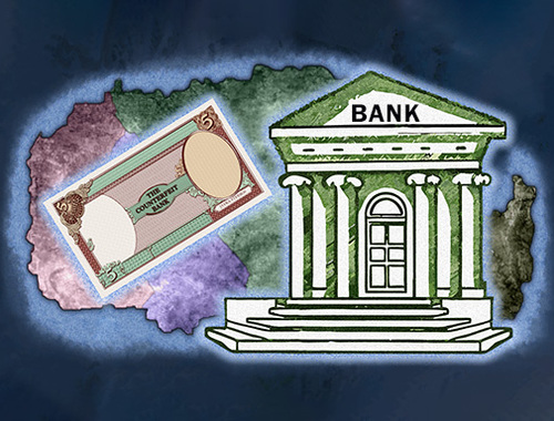 Spill Den forfalskede banken  online