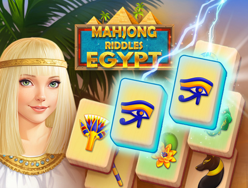 Spill Mahjong Riddles: Egypt  online