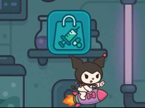 Spill Kitty Kuro Lab Escape  online