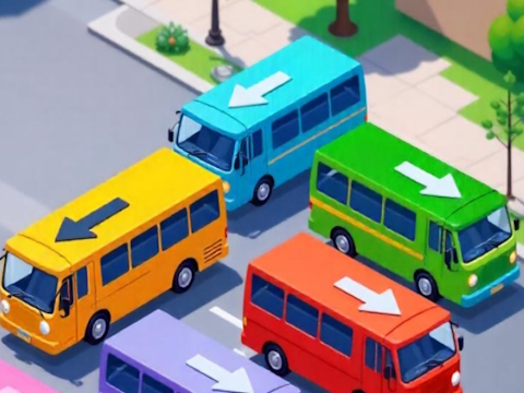 Spill Crazy Bus Car Jam parkering  online