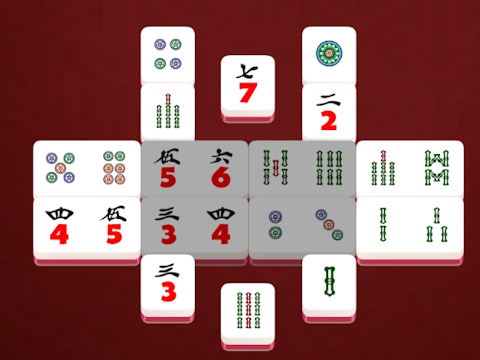 Spill Shanghai Mahjong doble fliser  online
